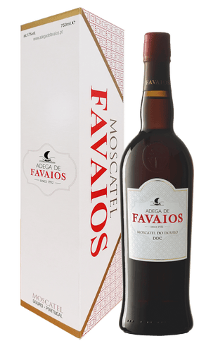 Sustainable produced certified -Douro Moscatel DOC from Adega de Favaios  -  100% Moscatel Galego Vegan -17%