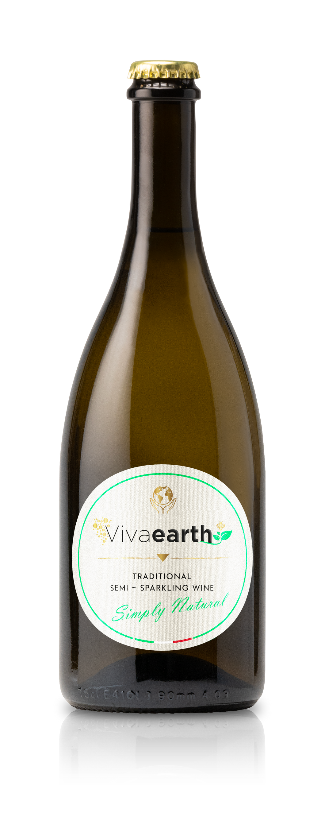 Traditional semi-sparkling wine 11% Vol - Certified sustainably produced