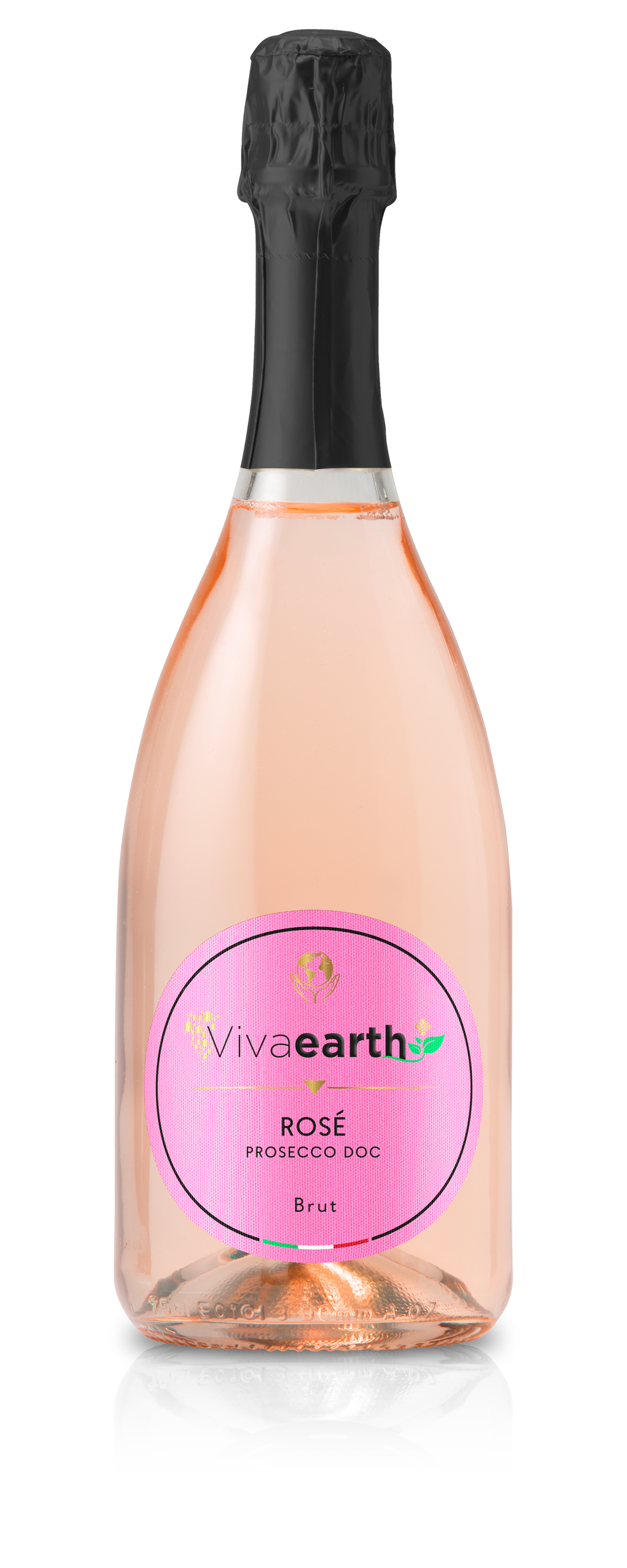 Prosecco DOC Rosé - Millesimato Brut - Vegan and Sustainably Produced certified